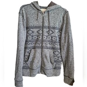AEROPOSTALE zip up tribal hoody S